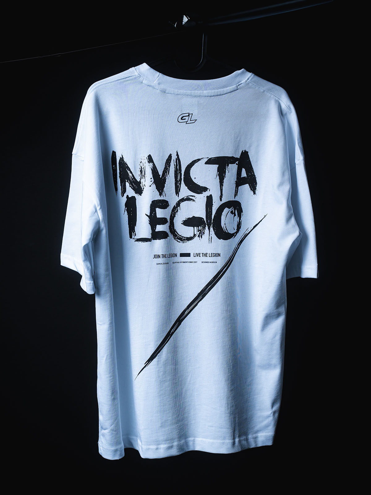 T-Shirt White – INVICTA LEGIO 'Enforcer'